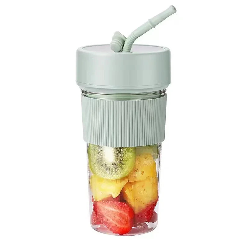 New Electric Fresh Juicer Powerful Crushed Ice Wireless Mini Portable Blender Bottle Juice Extractors Smoothie Mixer Cup